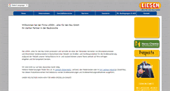 Desktop Screenshot of liesen.de